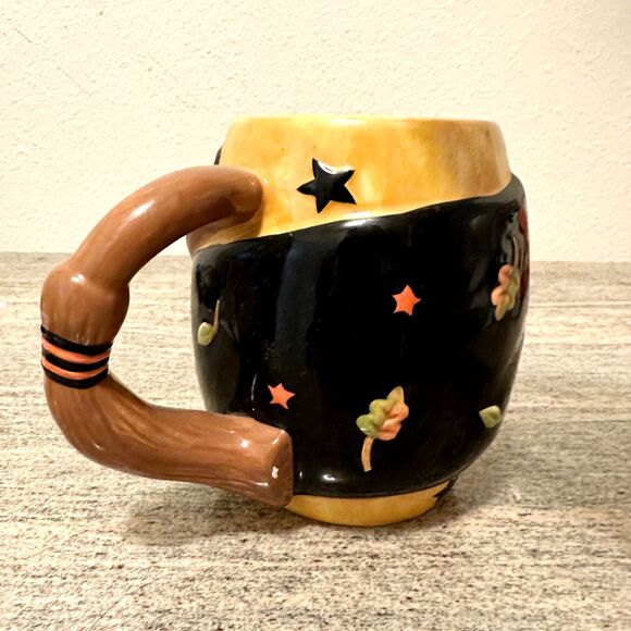 Halloween Susan Winget Witch Flying Wrap Around Coffee Mug Cup - Picture 5 of 10